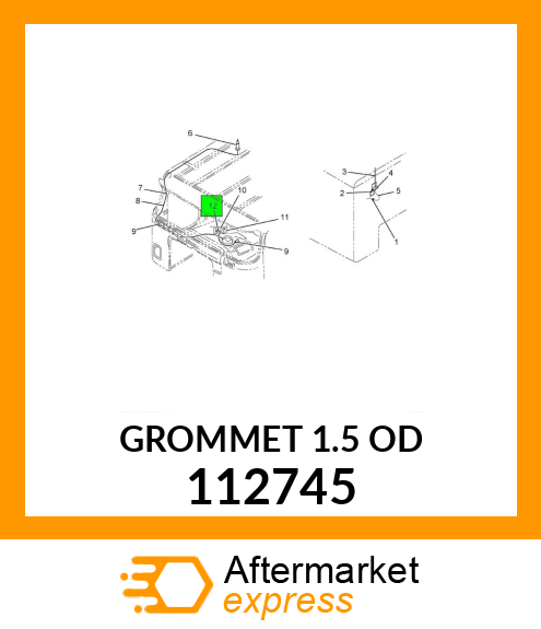 1.50/OD/GROMMET 112745