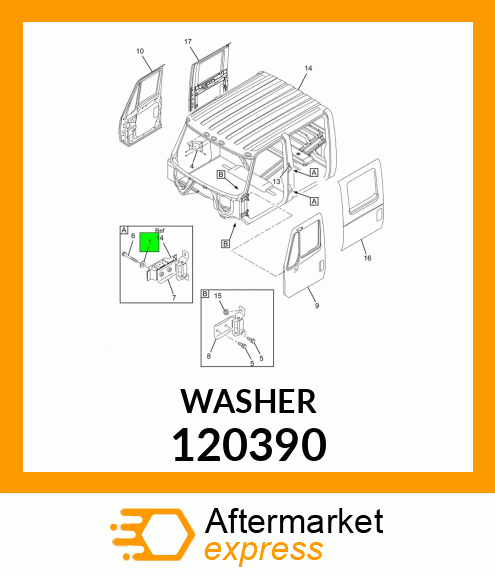 WASHER 120390