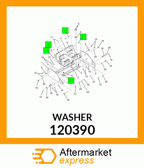 WASHER 120390