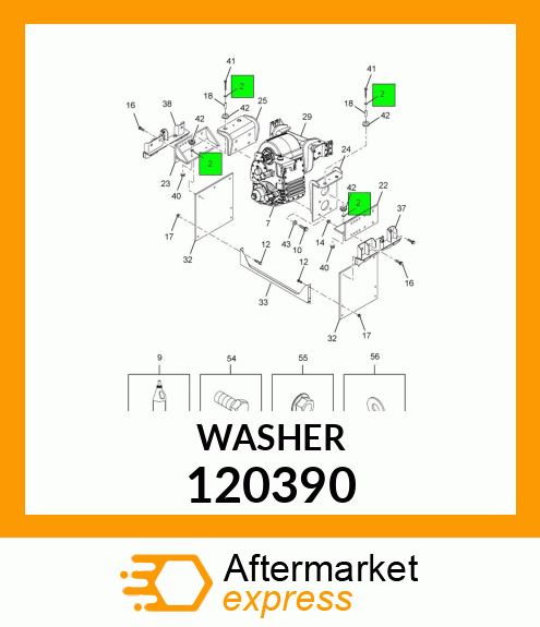 WASHER 120390