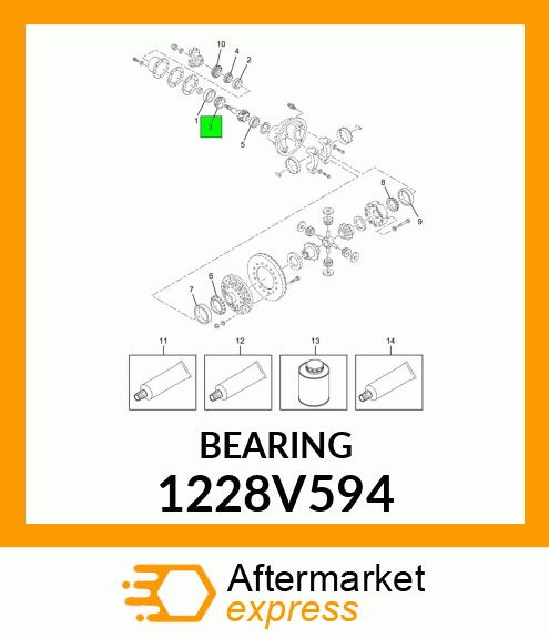 BEARING 1228V594