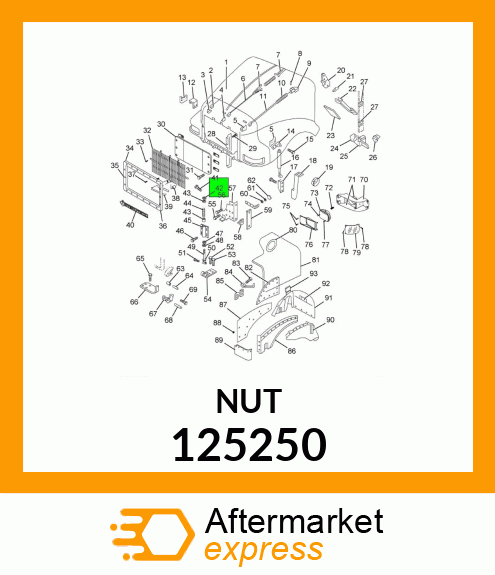 NUT 125250