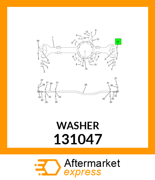 WASHER 131047