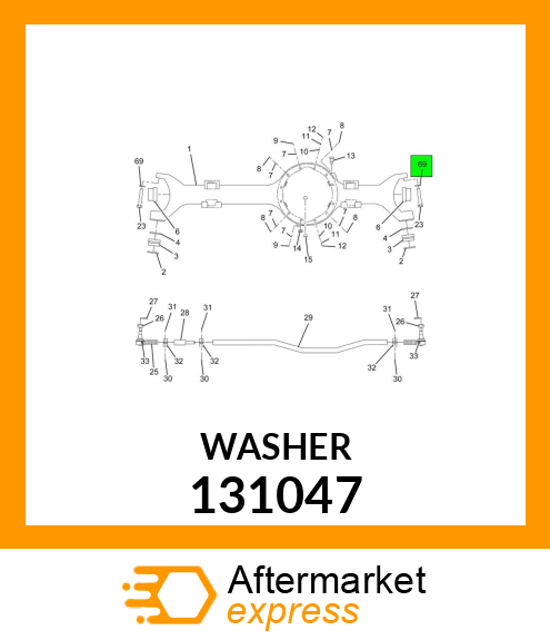 WASHER 131047