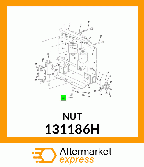 NUT 131186H