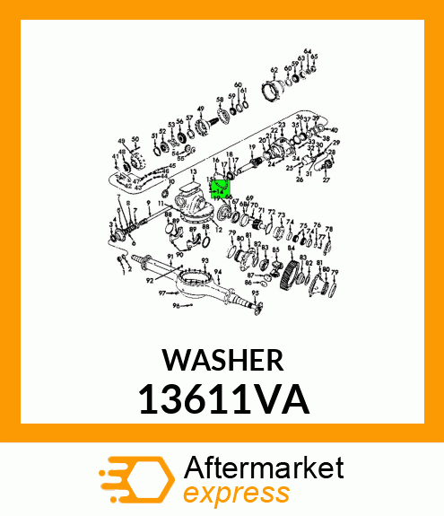 WASHER 13611VA