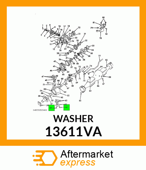 WASHER 13611VA