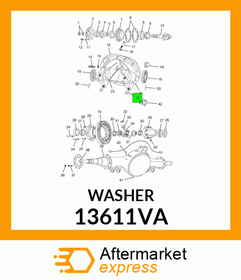 WASHER 13611VA