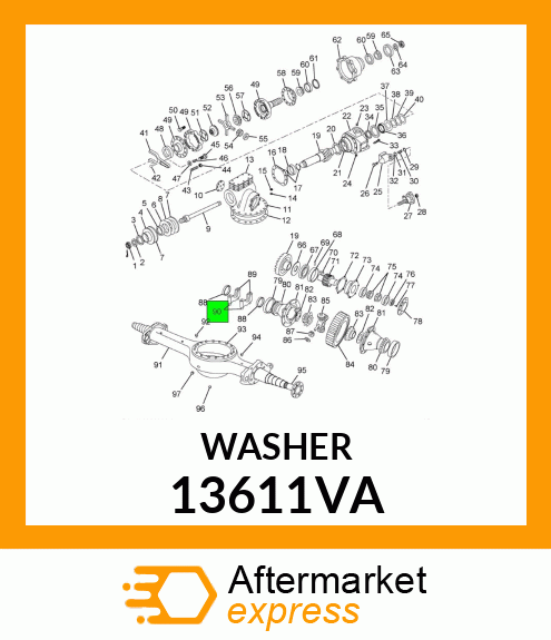 WASHER 13611VA