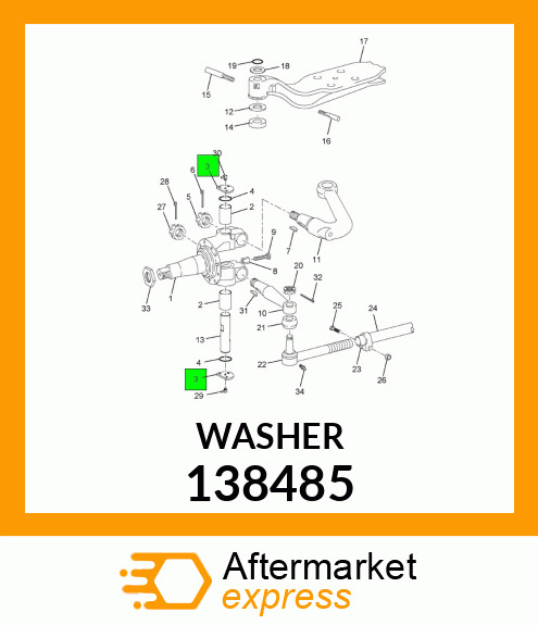 WASHER 138485