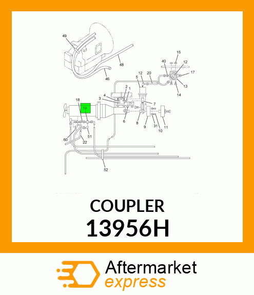 COUPLER5PC 13956H