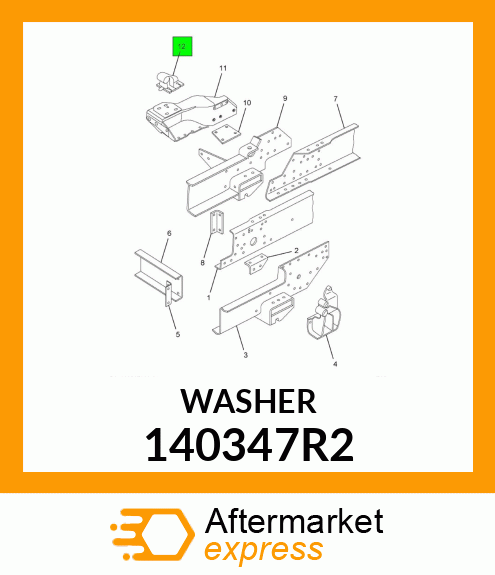 WASHER 140347R2