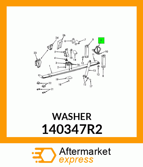 WASHER 140347R2