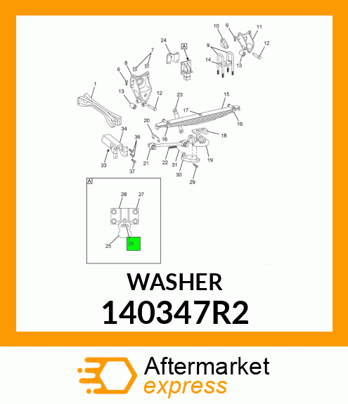 WASHER 140347R2