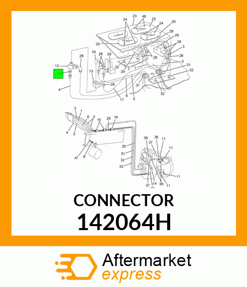 CONNECTOR 142064H