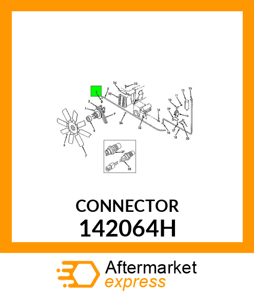 CONNECTOR 142064H
