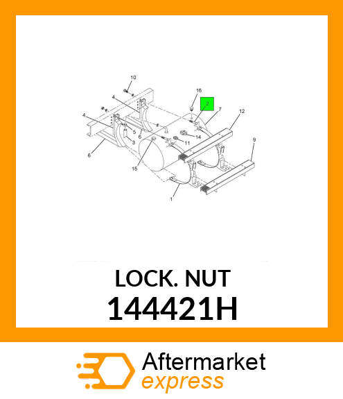 LOCKNUT 144421H