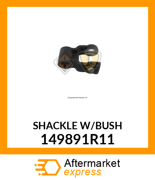 SHACKLE_W/BUSH_ 149891R11