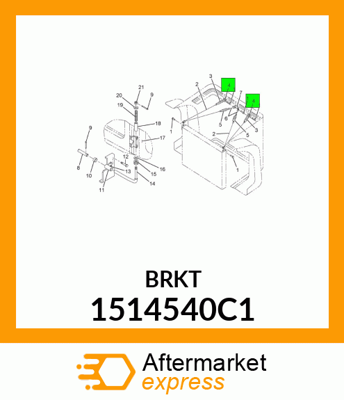 BRKT 1514540C1