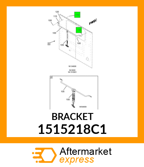 BRACKET 1515218C1