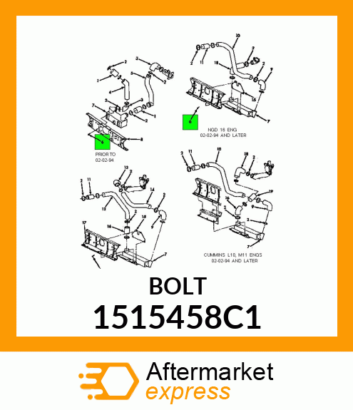 BOLT 1515458C1