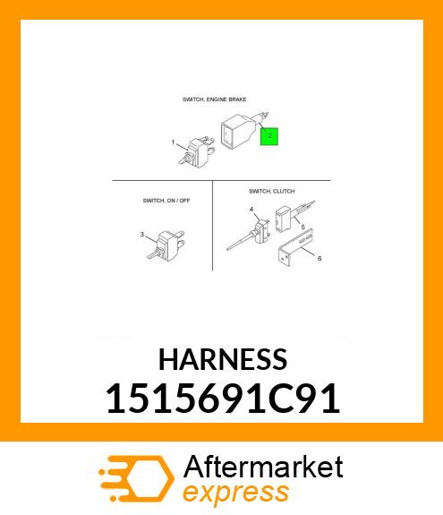 HARNESS 1515691C91