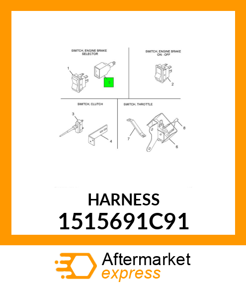 HARNESS 1515691C91