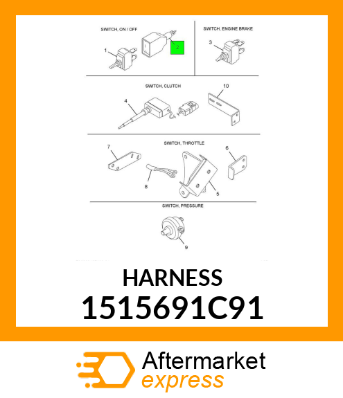 HARNESS 1515691C91