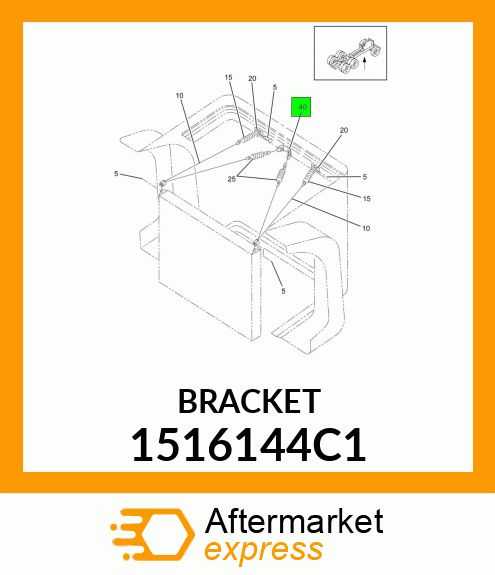 BRACKET 1516144C1