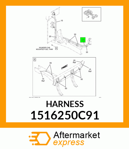 HARNESS 1516250C91