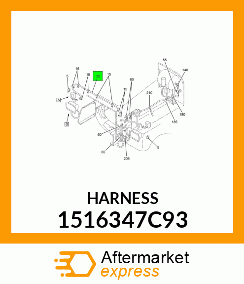 HARNESS 1516347C93