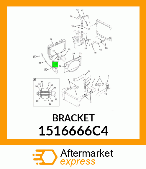 BRACKET 1516666C4