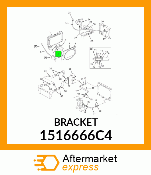 BRACKET 1516666C4