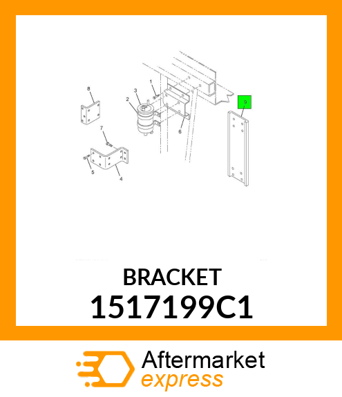 BRACKET 1517199C1