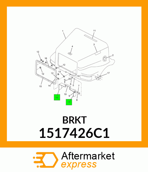 BRKT 1517426C1