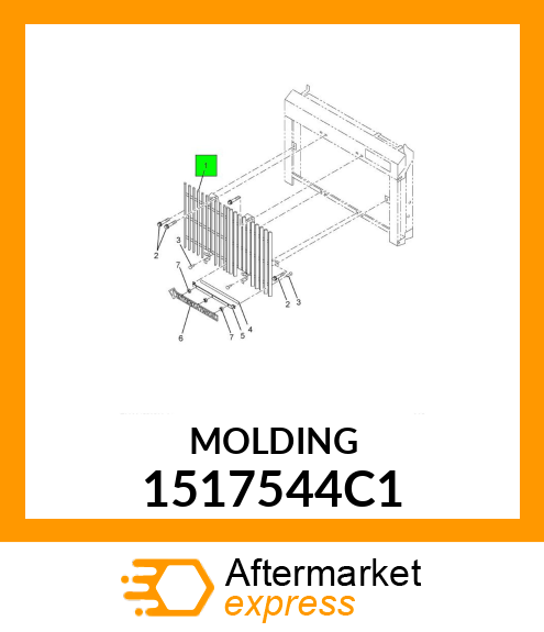 MOLDING 1517544C1