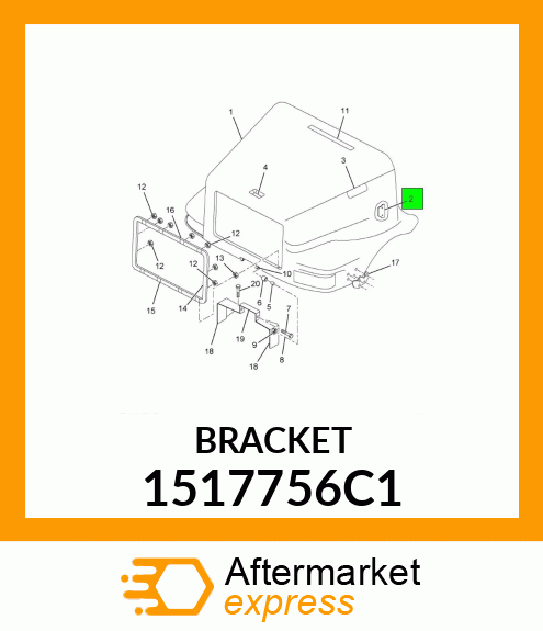 BRACKET 1517756C1