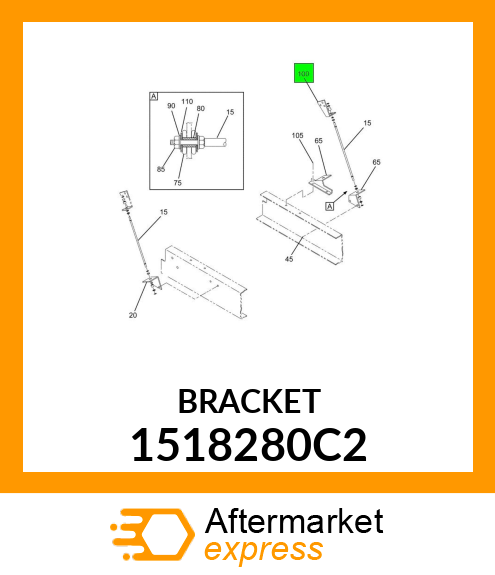 BRACKET 1518280C2