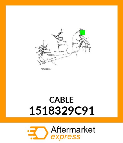 CABLE 1518329C91