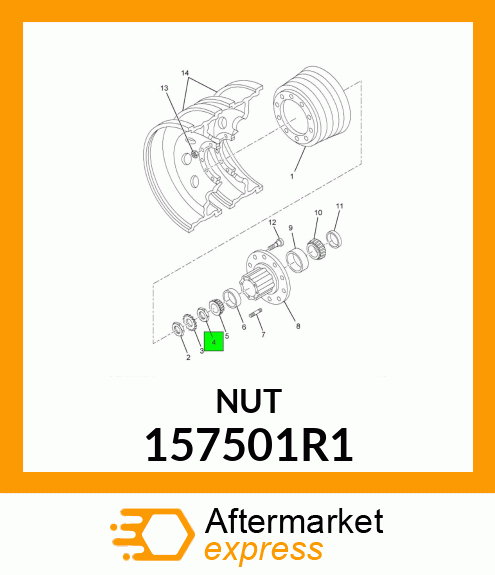 NUT 157501R1