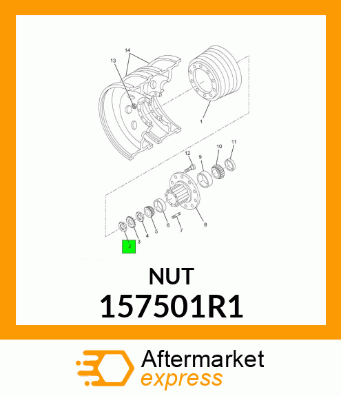 NUT 157501R1