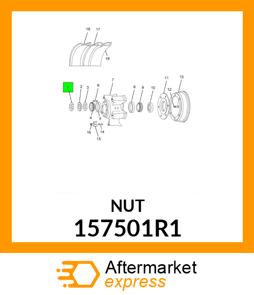 NUT 157501R1