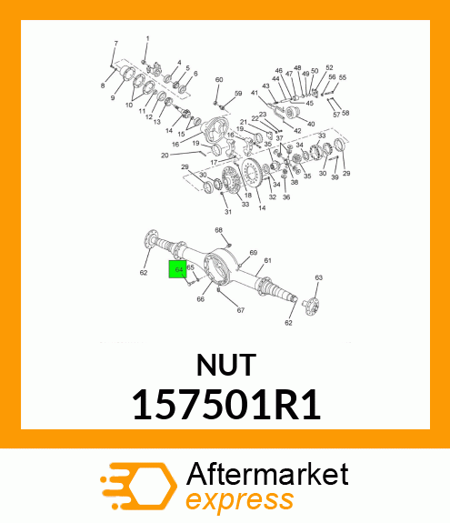 NUT 157501R1