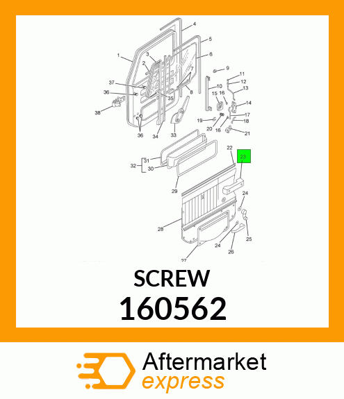 SCREW 160562