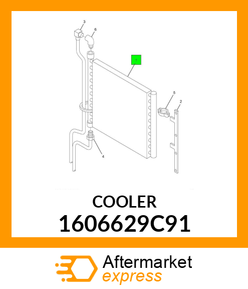 COOLER 1606629C91