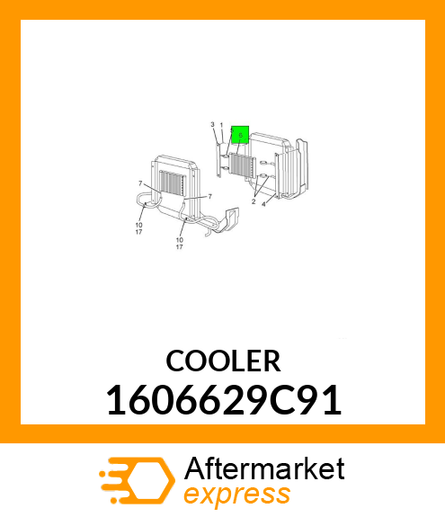 COOLER 1606629C91