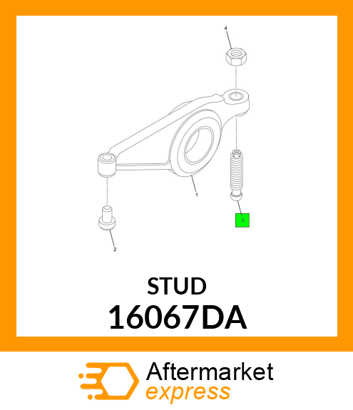 STUD 16067DA