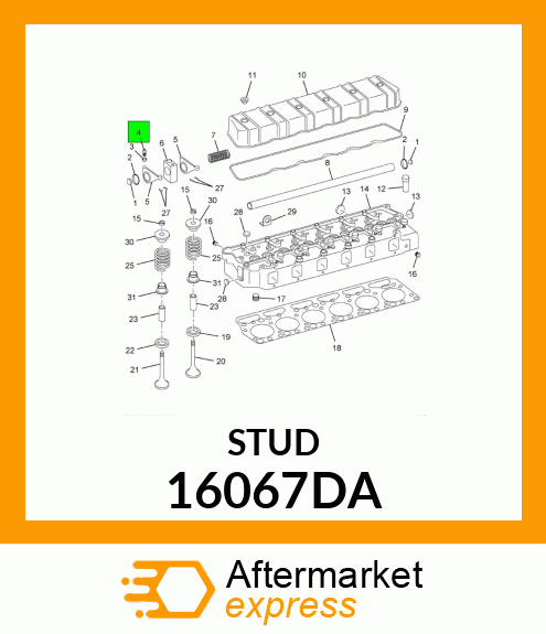 STUD 16067DA