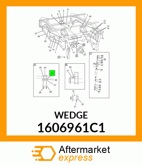 WEDGE 1606961C1