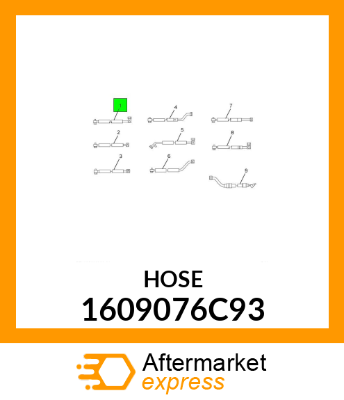 HOSE 1609076C93